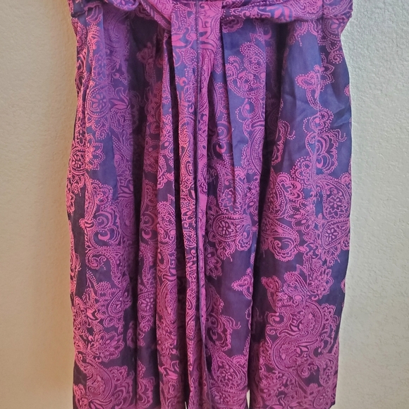 Delia's Y2K Purple Rockabilly Sleeveless Fit and Flare Retro Dress - Picture 5 of 10